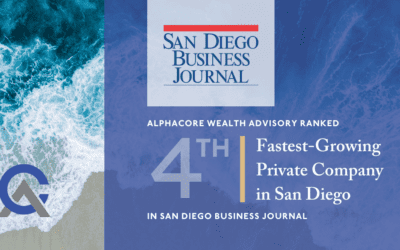 AlphaCore Named Among the Fastest-Growing Private Companies in San Diego County